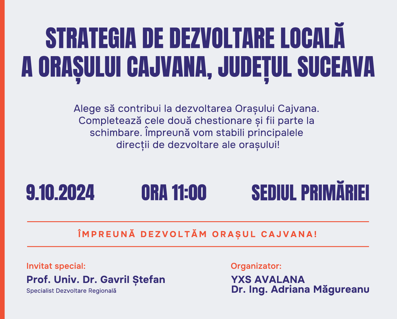 Invitatie Strategie de Dezvoltare Locala